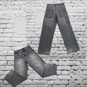 Paco Jeans Denim Baggy 1990’s Vintage Medium Wash Distressed Size 34/34 Men’s